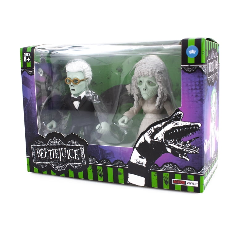 Set Collezione Beetlejuice: Action Figure In Vinile Adam & Barbara Maitland Con Protezioni