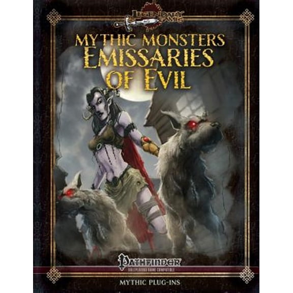 Pre-Owned Legendary Games Jason Nelson LG103MY30 Mythic Monsters 22 - Emissaries of Evil