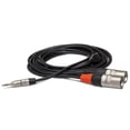 thumbnail image 1 of Cable de conexión estéreo Hosa HMX-006Y Pro de 3,5 mm TRS macho a doble XLR macho de 1,8 m, 1 of 4