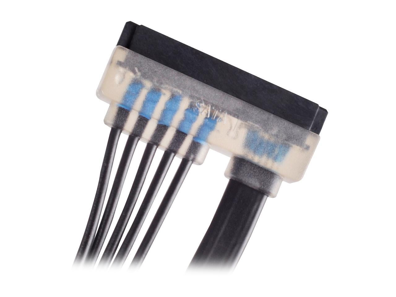 SilverStone Power + SATA Data Connector to Combined SATA 22 Pin Power & Data Sata Connector CP13 Components Other