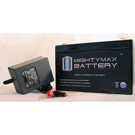 - 6V 7Ah Replaces Bambini Maserati Kids Car Model JJ108PNK + 6V Charger
