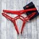 thumbnail image 1 of Ropa interior abierta europea y americana para mujer, pantalones transparentes con cordones en la cadera, en forma de T, sexys, de varios tamaños, 1 of 3