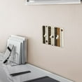 thumbnail image 5 of Yayeee Toggle Light Switch Wall Plate 3-Gang 6.37"x4.48" Decorative Outlet Cover, Beige Abstract Dots, 5 of 7