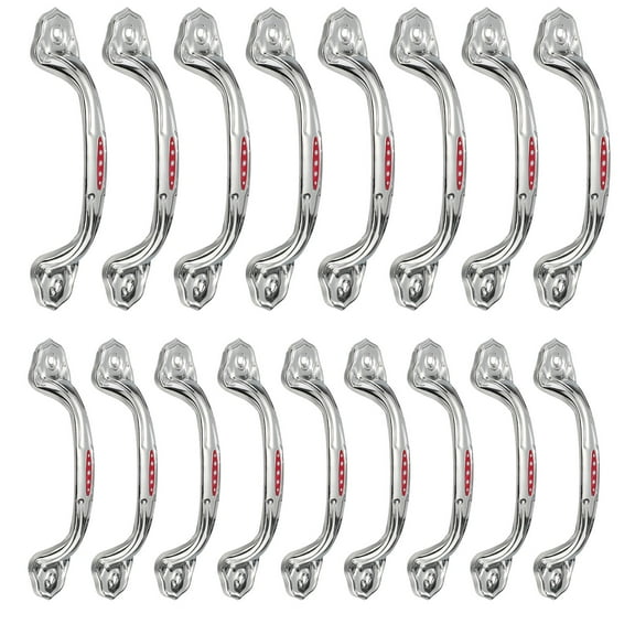 24Pcs Furniture Drawer Handle Wardrobe Grips Cupboard Door Knobs for Home