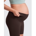 thumbnail image 4 of CRZ YOGA Butterluxe Maternity Biker Shorts 6" Pregnancy Yoga Workout Womens Activewear Buttery Soft, 4 of 4