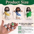 thumbnail image 3 of Minifiguras de Jesús Puppet AMZFAVOR, 50 unidades, multicolor, PVC, 3 of 7