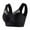 Black bras for women, variant on Sports Bras for Women Plus size underwear comfortable,breathable,close-fitting,Push-Up,Sexy Elder Full Coverage Seamless Full Figure Bras Plus Size Bra,Bras