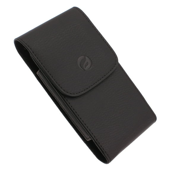 For iPhone 15/Pro - Case Belt Clip Leather Holster Cover Pouch Vertical Carry Protective