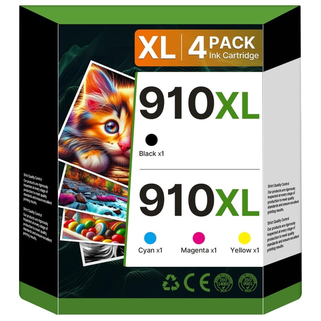 Cartuchos de tinta CATJOY 910XL para HP OfficeJet Pro 8020 8010