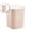 Beige, variant on Dvruxg Mini Desk Trash Can Press Type Lid, Tiny Countertop Waste Basket, Plastic Covered Garbage Bin for Desk Top(White)