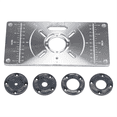 thumbnail image 3 of Router Table Insert Plate, DIY Router Table Insert Plate for Woodworking ,Table Top Insert Mounting Plate, 3 of 8