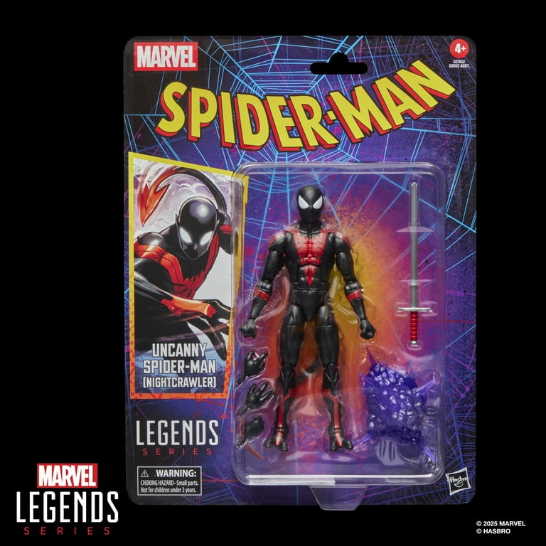 Marvel Legends Series Uncanny Spider-Man (Nightcrawler), Retro