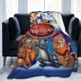 thumbnail image 6 of The Aristocats Throw Blanket Soft Cozy Warm College Printing Oversized Lightweight Home Decoration All Seasons For Sofa Bed Couch Bedroom, 6 of 8