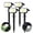 white, variant on VOLIVO 6 Pack Solar Outdoor Lights, Waterproof Solar Spot Lights with 3 Modes, 64 LEDs, Dusk to Dawn Sensor, Decorative for Yard Patio Garden Walkway, White