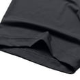 thumbnail image 6 of Qgtaibl Quick Dry Athletic T-Shirt for Men Lightweight Short Sleeve Sport Tee Moisture Wicking Workout Fitness Gym Shirt Summer Wear Black,L, 6 of 7