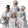 thumbnail image 3 of Regency International 13-16'' Pink Champagne Caroler Family Set/4, 3 of 3