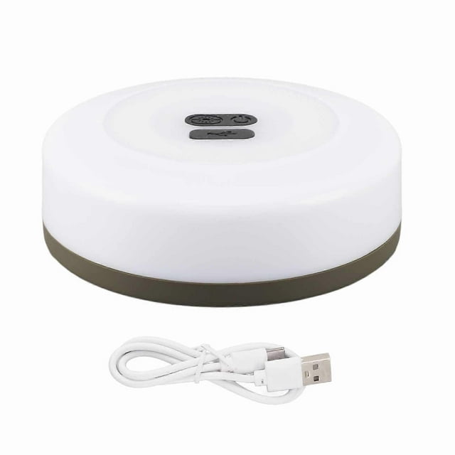 Guirlande lumineuse de camping 10 m 2 en 1, rechargeable, étanche IP67, réglable, lumineuse, autonomie de 8 h, portable