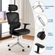 thumbnail image 5 of Yeshouse Silla de oficina ergonómica de malla con respaldo alto, soporte lumbar ajustable y ruedas giratorias de 360°, cómoda y transpirable para oficina en casa, 5 of 7