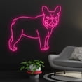 thumbnail image 3 of Handmadetneonsign French Bulldog Neon Sign, Cute Dog Neon Lights, Animal Signs, Nursery Wall Decoration, Puppy Dog Sign, Wall Décor, 3 of 5