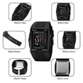 thumbnail image 6 of Fashion Men's Digital Analog Watches Square Face Sport Casual Dual Display Multifunctional Wristwatch for Men with Alarm Waterproof LED Luminous, 6 of 8