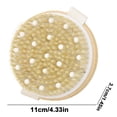 thumbnail image 6 of Body Dry Brush Body Exfoliator Brush Body Scrubber Body Scrubber And Exfoliator Brush for Bath Skincare Remove Dirt Relaxing (Pig bristle brush), 6 of 7