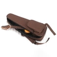 thumbnail image 3 of OUNONA Lightweight Brown Ukulele Storage Case with Comfortable Shoulder Strap for Musicians, 3 of 8
