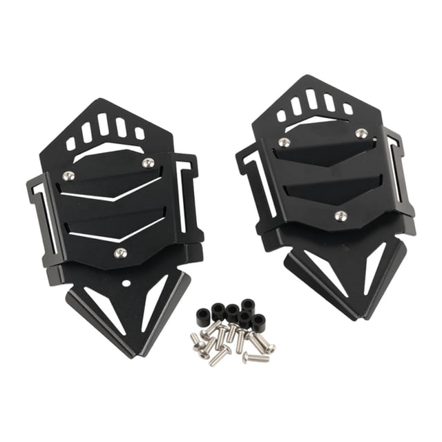 2 protectores de motor para motocicleta, accesorios de fácil instalación, cubierta lateral profesional para motor de motocicleta.