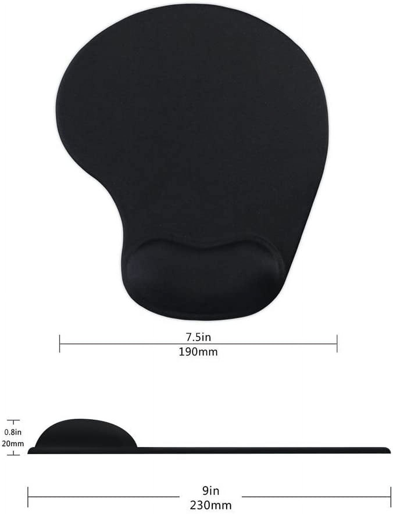 Gel Mouse Pad with Wrist Rest, 6.25 x 10.12, Graphite/Platinum - Office  Express Office Products