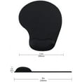 thumbnail image 4 of Office & Gaming Mouse Pad with Wrist Rest Support for Computer, Laptop, Pink, 4 of 7