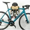 thumbnail image 2 of Wall Bike Rack | Bike Storage Wall Mount System | for Race Bicycles (New Gold) and Mountain Bikes | Bike Shelf | Indoor Bike Wall Bracket | Store Your Helmet and Shoes | Home and Garage, 2 of 14