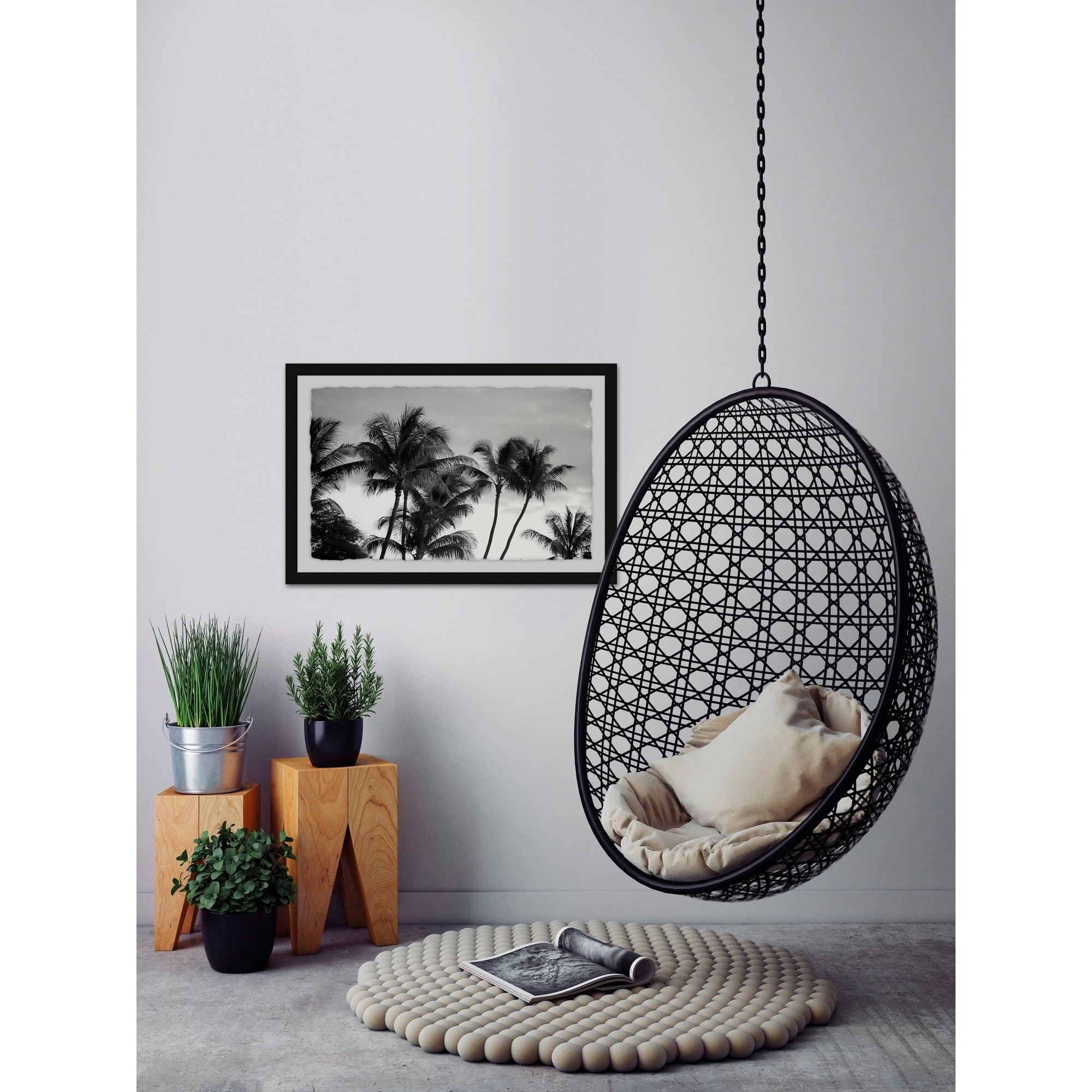 Windy Weather II Framed Painting Print