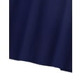 thumbnail image 5 of Hansber Kids Girls A Line Dance Skirt School Uniform High-Waisted Full Circle Dress Pleated Mini Navy_Blue 16, 5 of 6