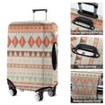 thumbnail image 5 of Soft Colored Geometric Pattern Luggage Cover Fashion Suitcase Cover Baggage Covers Fit 25-28 Inch Luggage (Go Travel), 5 of 5
