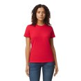 thumbnail image 1 of Gildan G650L Ladies' Softstyle Midweight Ladies' T-Shirt - RED - L, 1 of 2