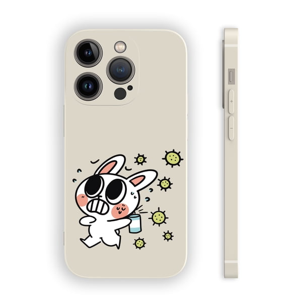 Proteja su iPhone15 Pro Max 14 13 12 Pro 11 con una divertida y elegante funda plateada mate de doble capa para teléfono