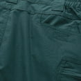 thumbnail image 4 of DODADAWANJ Men's Construction Cargo Pants with Zipper Multi Pockets Straight Leg Expandable Waist Tactical Pants Big and Tall Open Buttom Sport Pants for Outdoor Camping Workout, 4 of 8