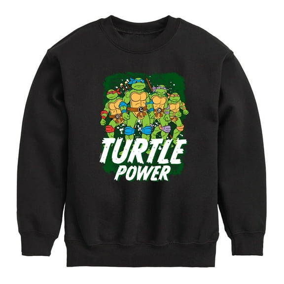 Teenage Mutant Ninja Turtles - Turtle Power - Toddler & Youth Crewneck Fleece Sweatshirt