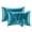 Turquoise, variant on dgysar Icy Silk Pillowcase Set of 2, Soft Breathable Smooth Cooling Pillow Cover for Hair and Skin, Hidden Zipper, Standard Size Turquoise 2 pieces, 20*36 inches