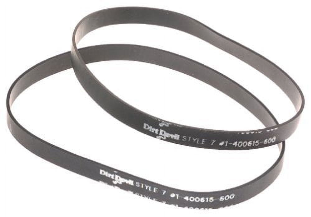 Dirt Devil Vacuum Cleaner Belts - Style 19 Flat Belts, 2 Pack, Genuine Replacement Part - View #2