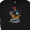 thumbnail image 3 of Inktastic Lil' Pirate Pirate Ship, Blue Bandana Toddler Hoodie, 3 of 4