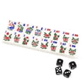 thumbnail image 5 of Complete American Mahjong Set with 166 White Tiles (1.2"), 4 Dice, and A Storage Case, Ideal for Game Nights and Gifts, 5 of 10