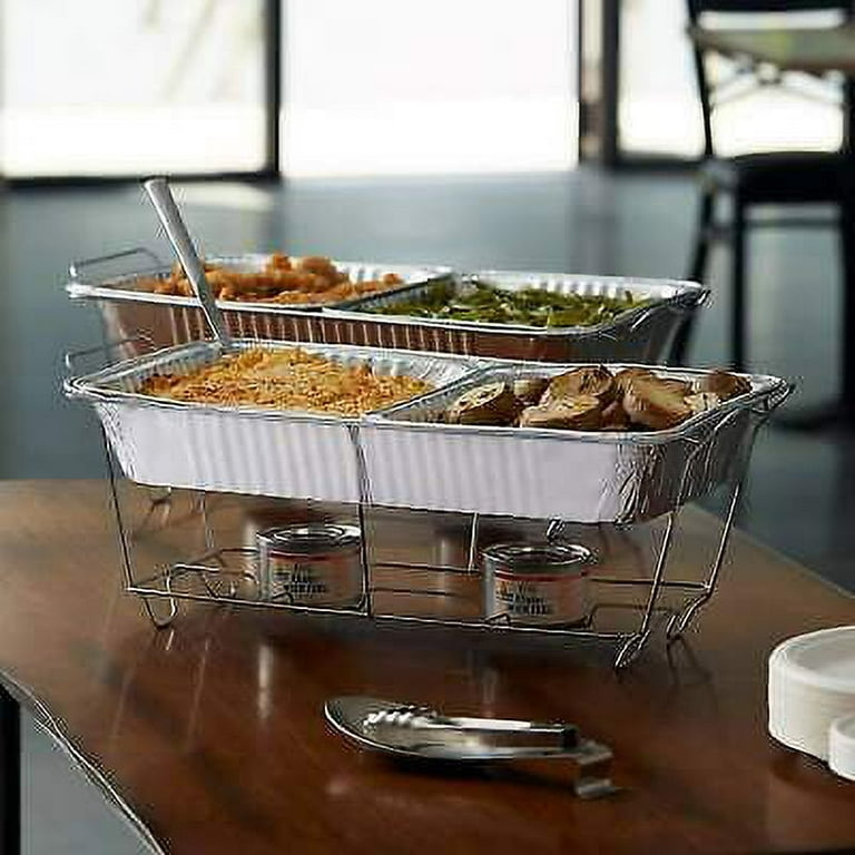 Wire Stand for Disposable Foil Chafing Tray Food Pan