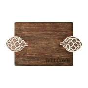Mud Pie Wood Artichoke Serving Board