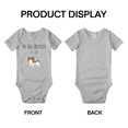 thumbnail image 3 of My Big Brother Is A Cavalier King Charles Spaniel Dog Funny Baby Clothing Bodysuits, 3 of 5