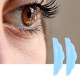 thumbnail image 2 of 5 Pairs Eyelash Perm Gaskets Assist Devices for Eyelash Extension Reusable Silicone Eye Pasters Fake Eyelash Aid Tool Blue, 2 of 8