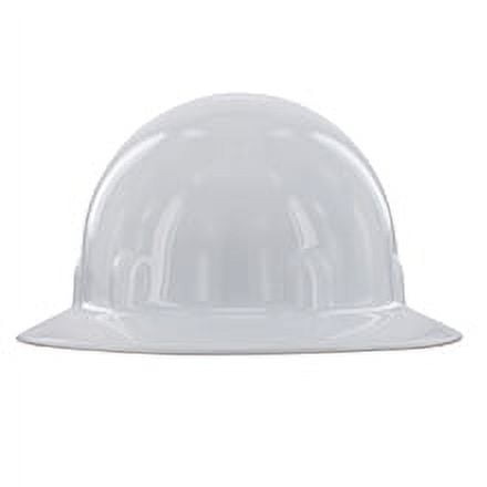 SUPEREIGHT Class E, G or C Type I Thermoplastic Hard Hat With Full Brim And 3-R Ratchet Suspension