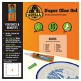 thumbnail image 5 of Gorilla Ultra Control Super Glue Gel-.53Oz, 5 of 5