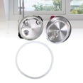 thumbnail image 3 of Qiilu Sealing for Pressure Tool,Sealing for Instant Pot 5/6 Qt,1 PCS Silicone Sealing Accessory for Instant Pot 5/6 Qt, 8Qt Pressure Tool, 3 of 7