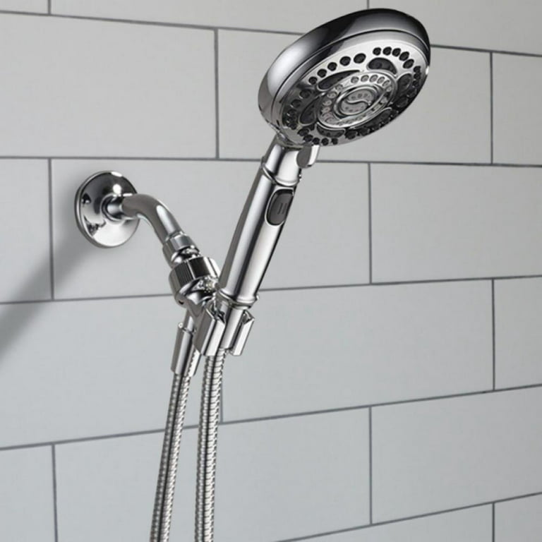 Long Shower Head Holder With Swivel Arm
