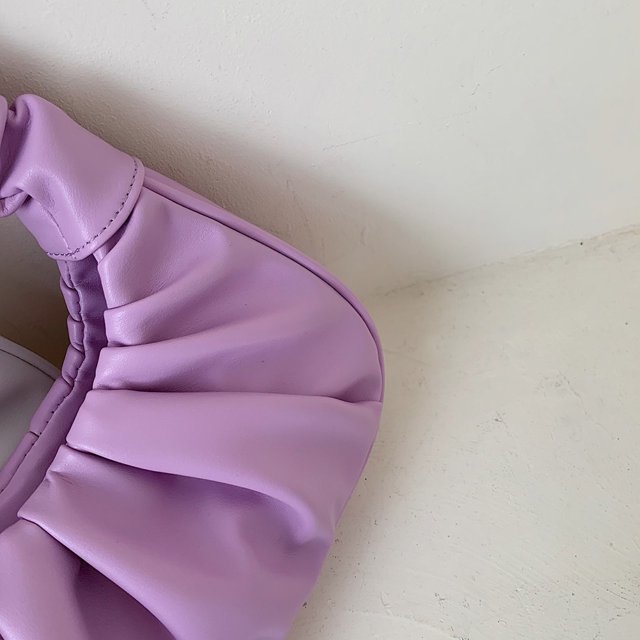 Bolsa de mano plisado a la moda para mujer, elegante hombro de cuero, de compras para mujer Ndcxsfigh Para Estrenar